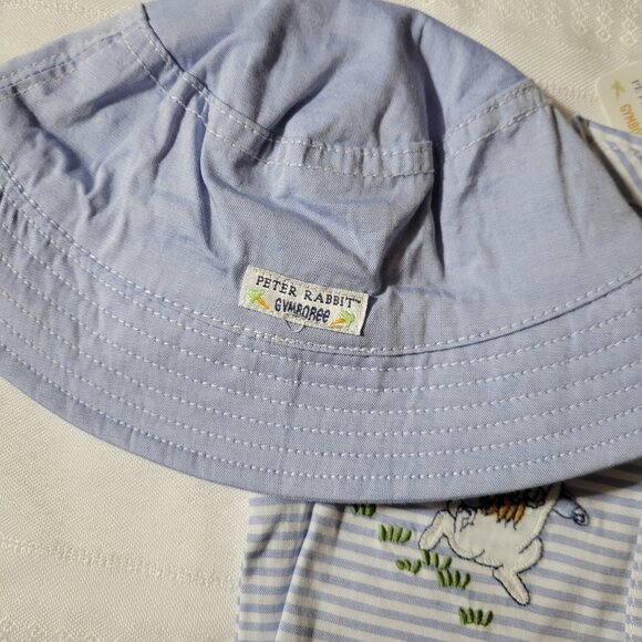 Gymboree Peter Rabbit NWT 3-6 month socks Romper, 6-12 month Hat set. Mixed Z31 - Picture 2 of 8